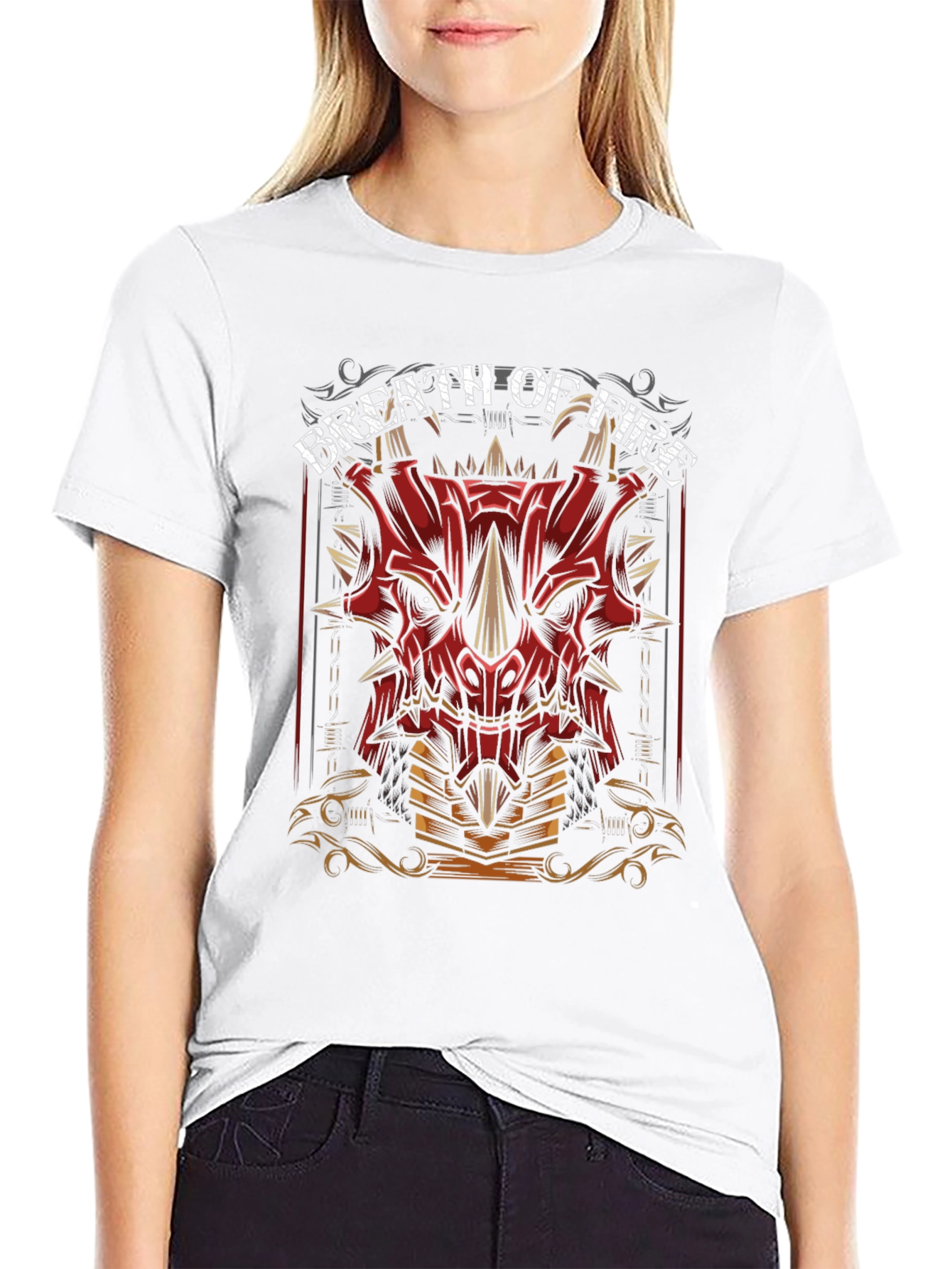 Dragon Breath of Fire Graphic T-Shirt