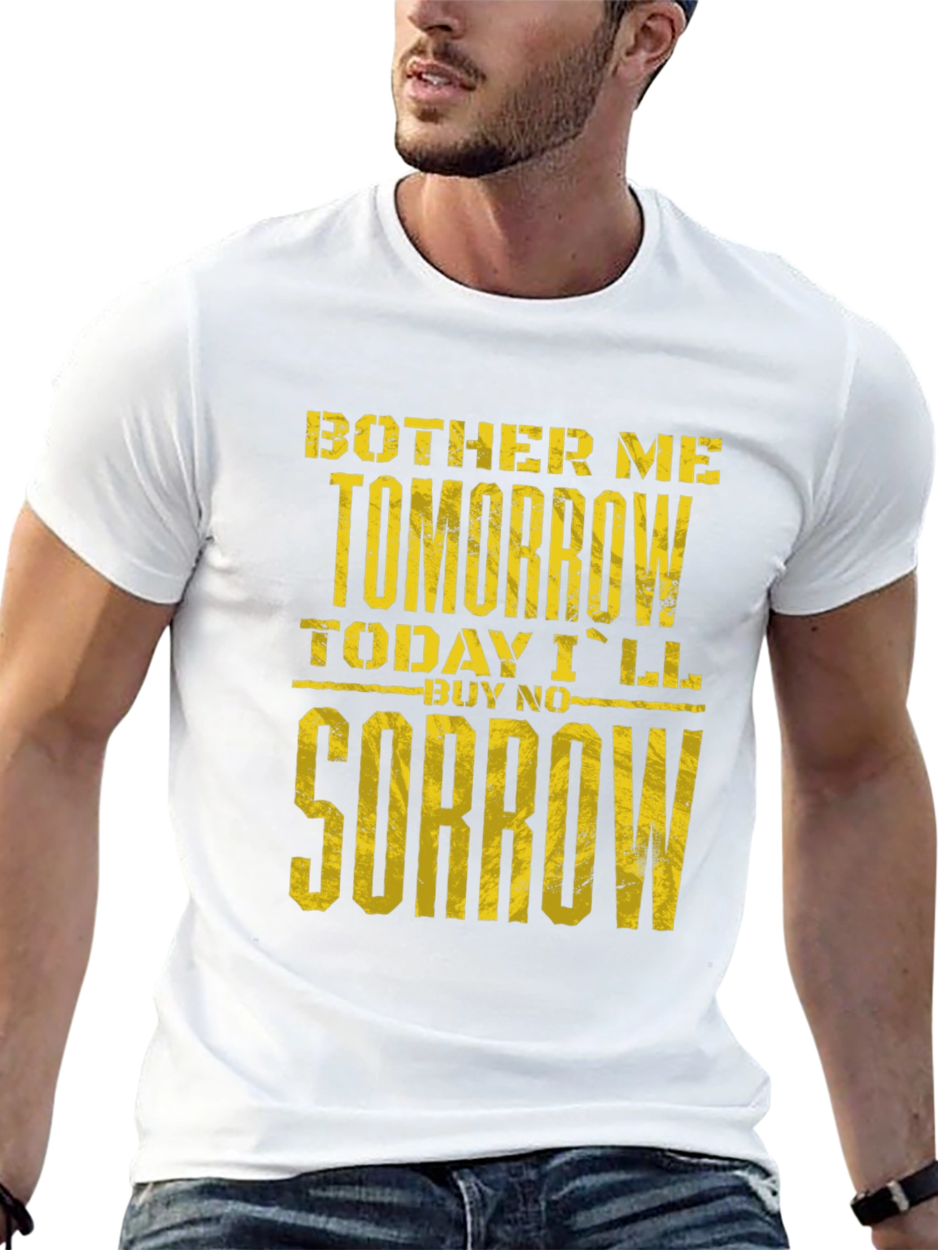 Bother Me Tomorrow T-Shirt - Funny Graphic Tee