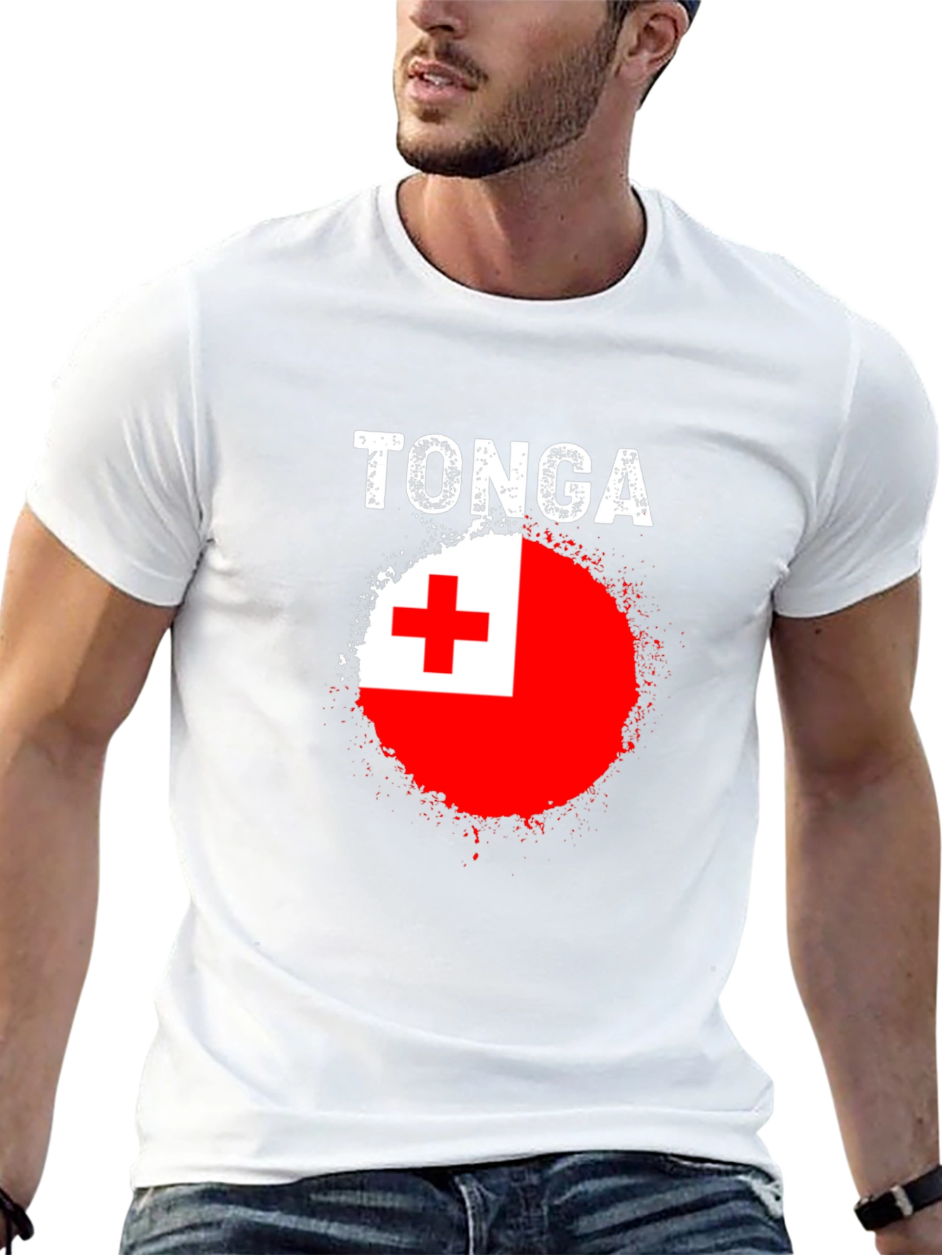 Tonga Flag T-Shirt: Patriotic Graphic Tee