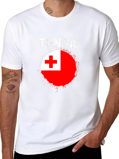 Tonga Flag T-Shirt: Patriotic Graphic Tee