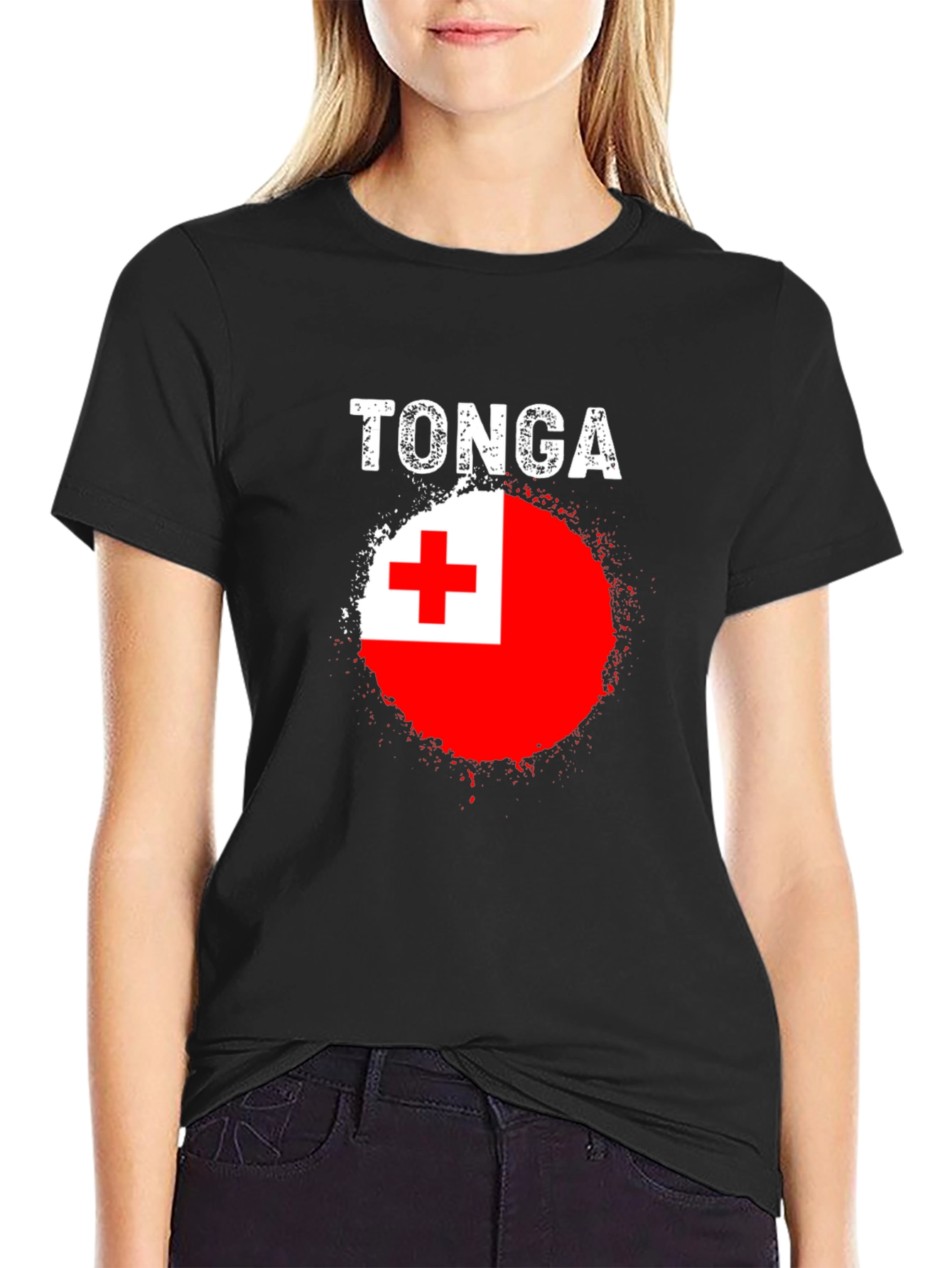 Tonga Flag T-Shirt: Patriotic Graphic Tee