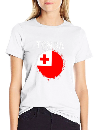 Tonga Flag T-Shirt: Patriotic Graphic Tee