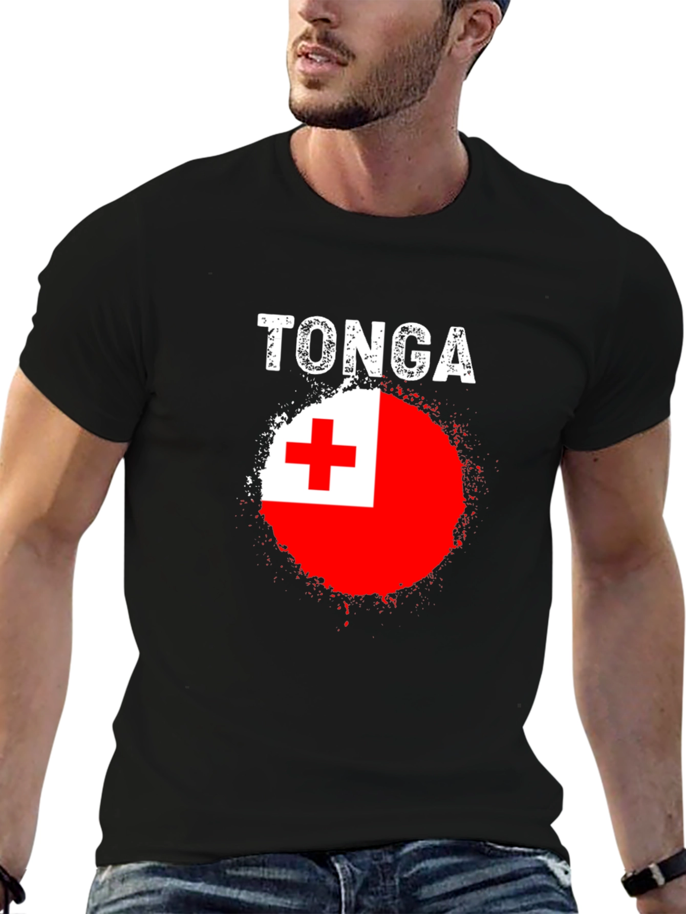 Tonga Flag T-Shirt: Patriotic Graphic Tee
