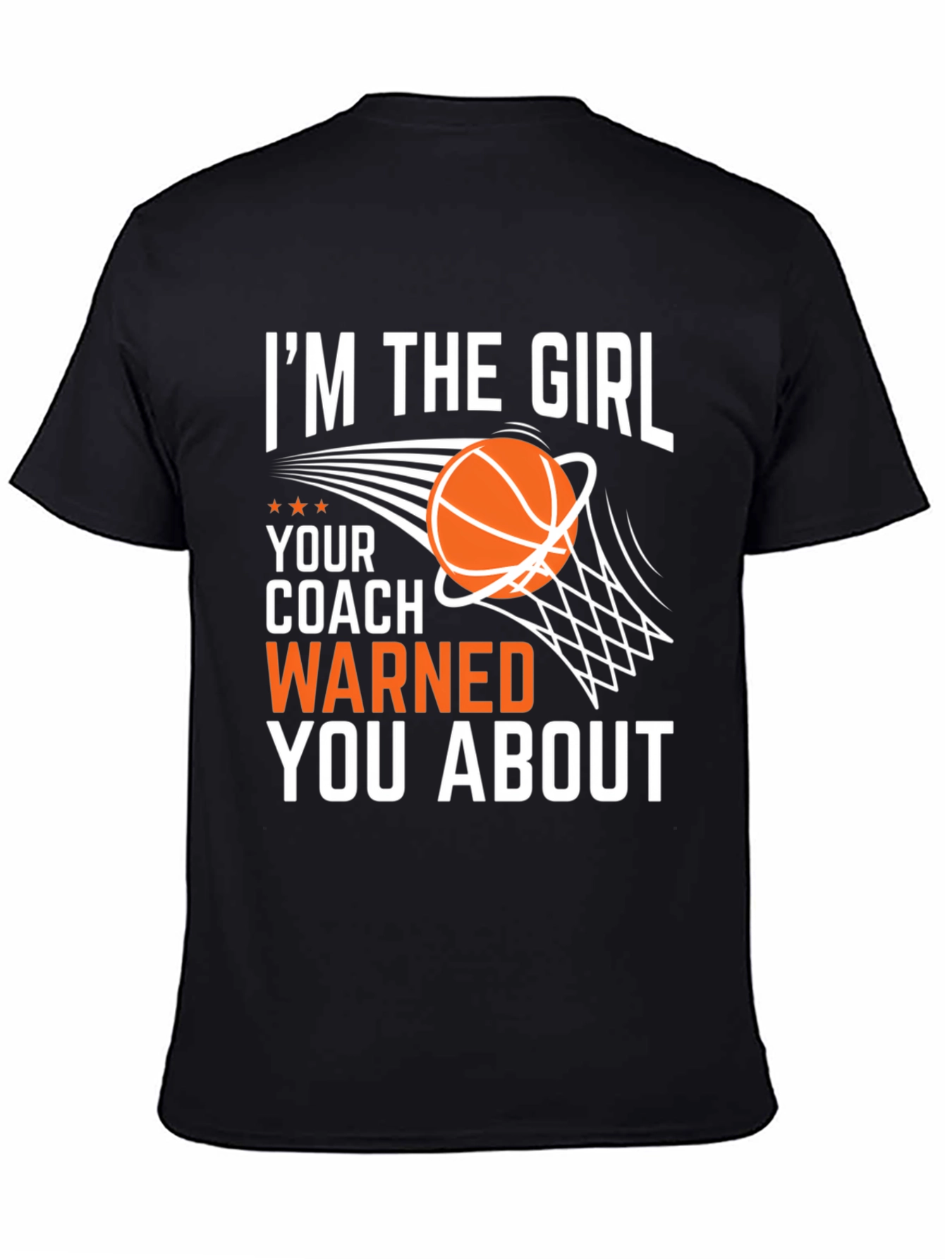 Im The Girl Basketball Graphic Tee