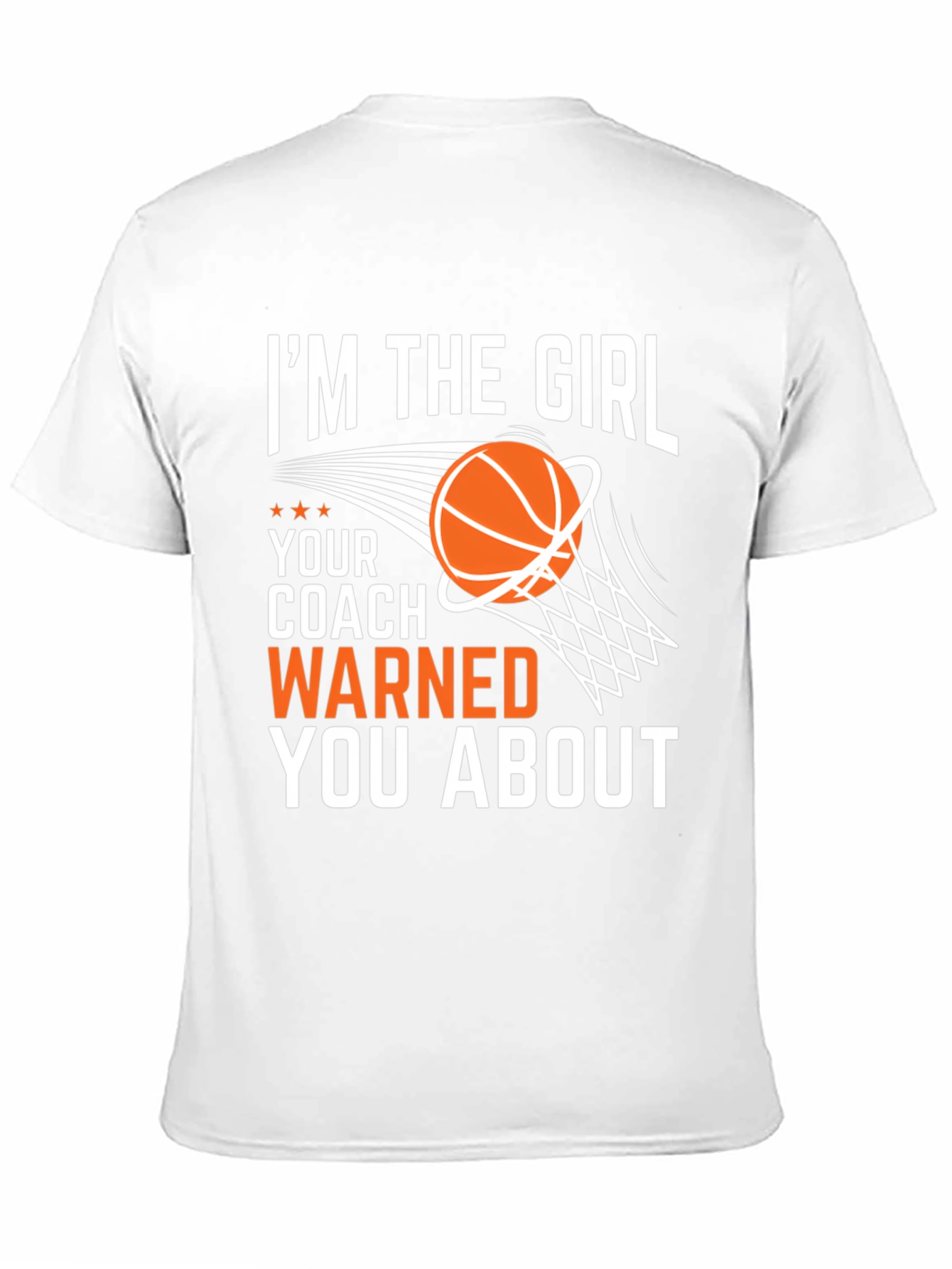 Im The Girl Basketball Graphic Tee