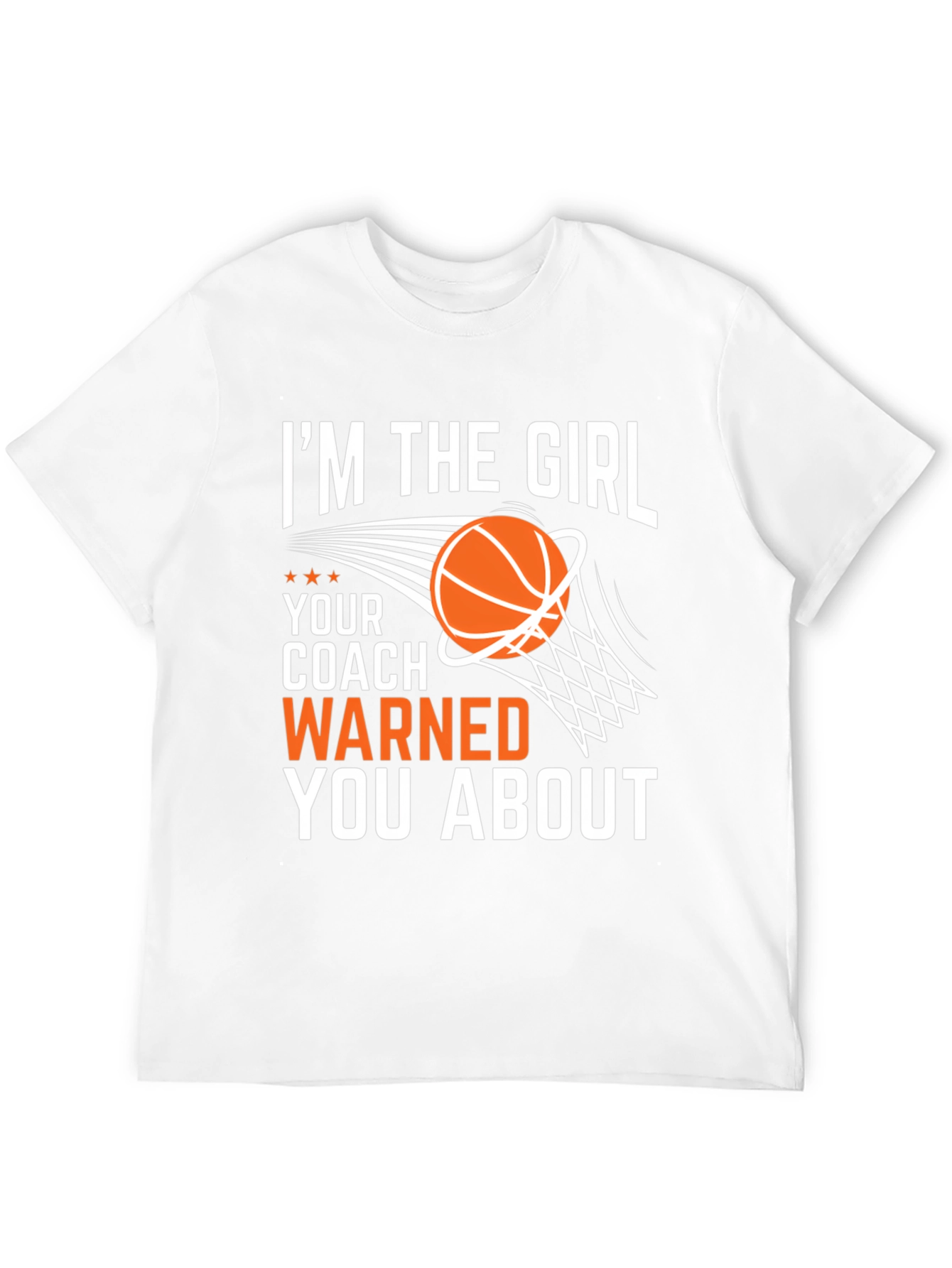 Im The Girl Basketball Graphic Tee