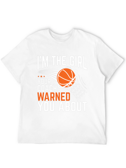 Im The Girl Basketball Graphic Tee