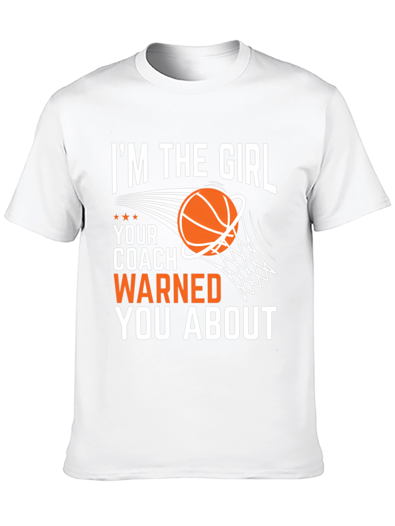 Im The Girl Basketball Graphic Tee