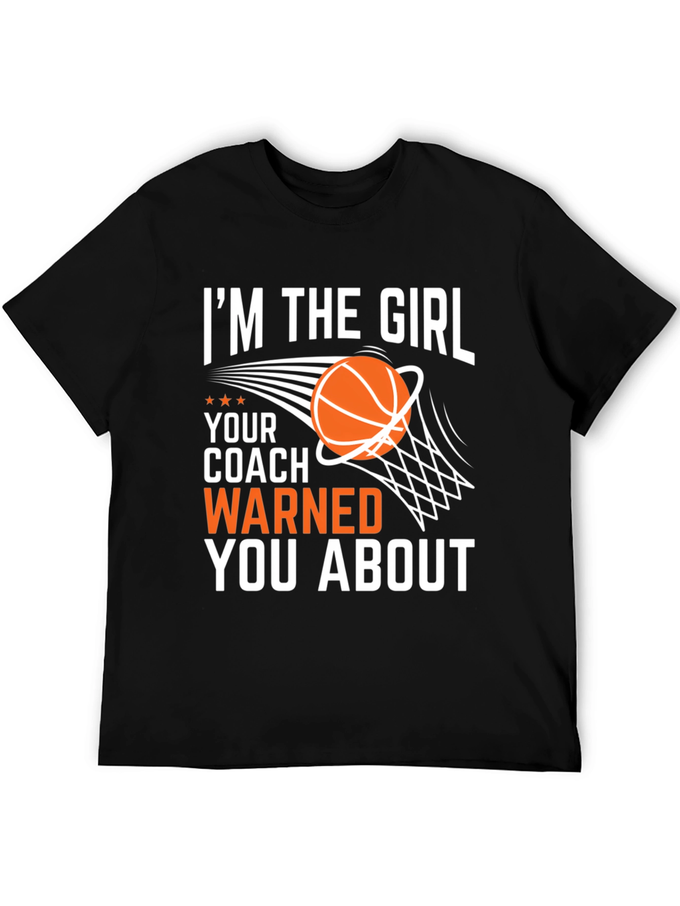 Im The Girl Basketball Graphic Tee