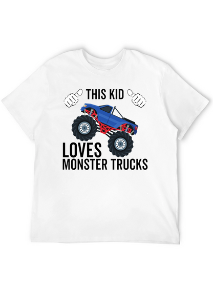 Monster Truck Kids T-Shirt