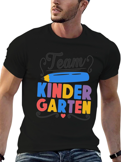 Team Kindergarten T-Shirt - Back to School Teacher Shirt