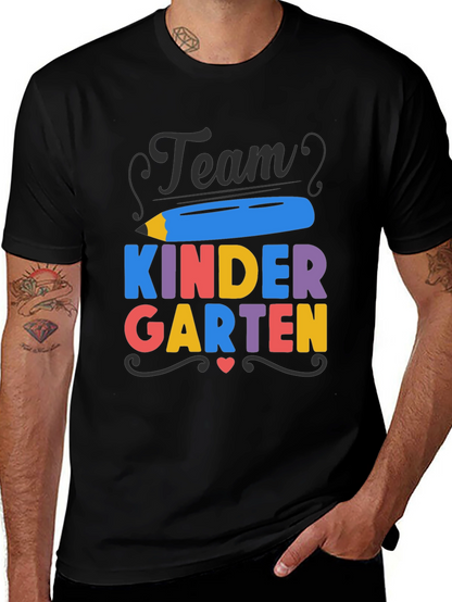 Team Kindergarten T-Shirt - Back to School Teacher Shirt