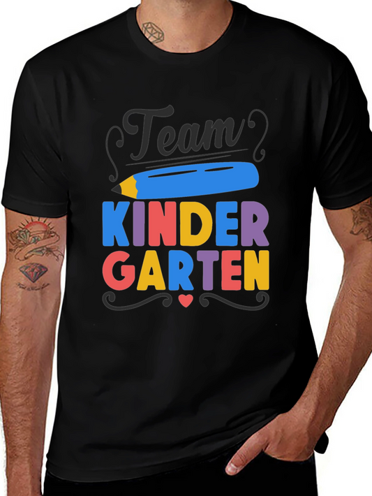 Team Kindergarten T-Shirt - Back to School Teacher Shirt