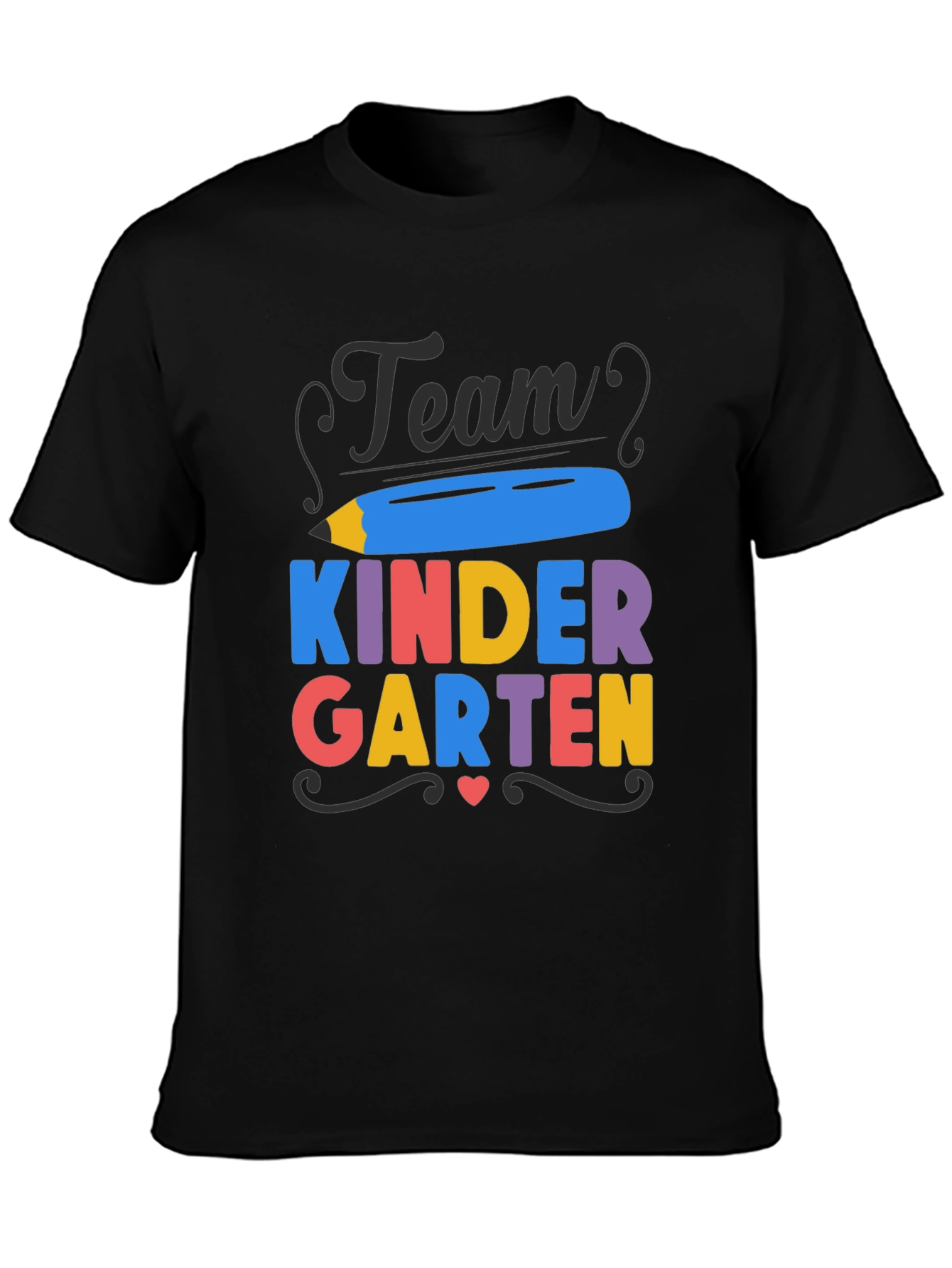 Team Kindergarten T-Shirt - Back to School Teacher Shirt