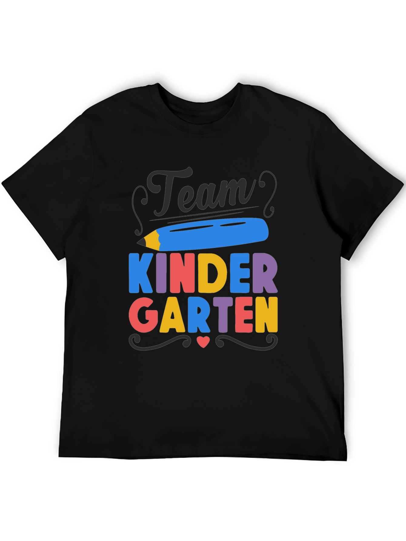 Team Kindergarten T-Shirt - Back to School Teacher Shirt