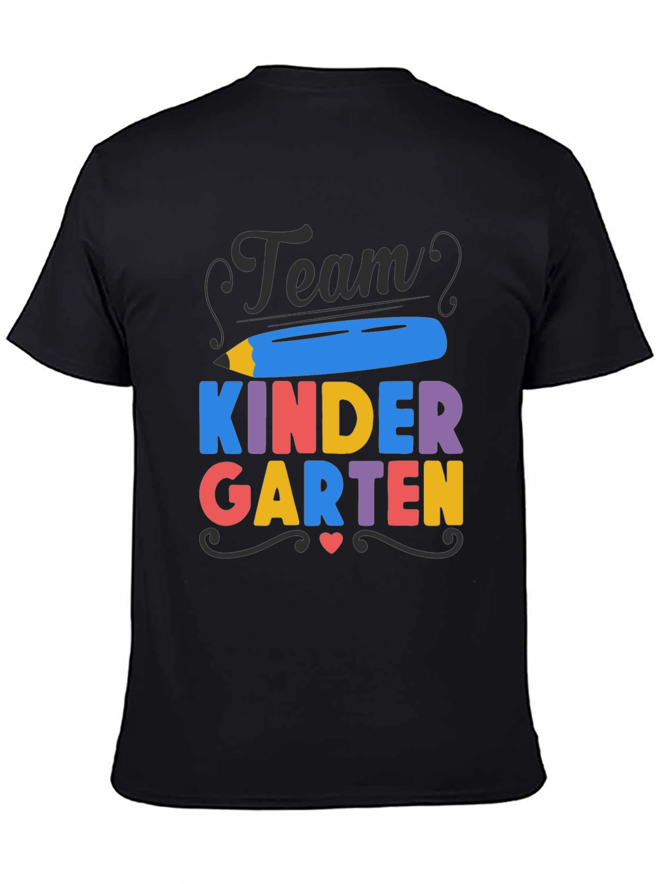 Team Kindergarten T-Shirt - Back to School Teacher Shirt