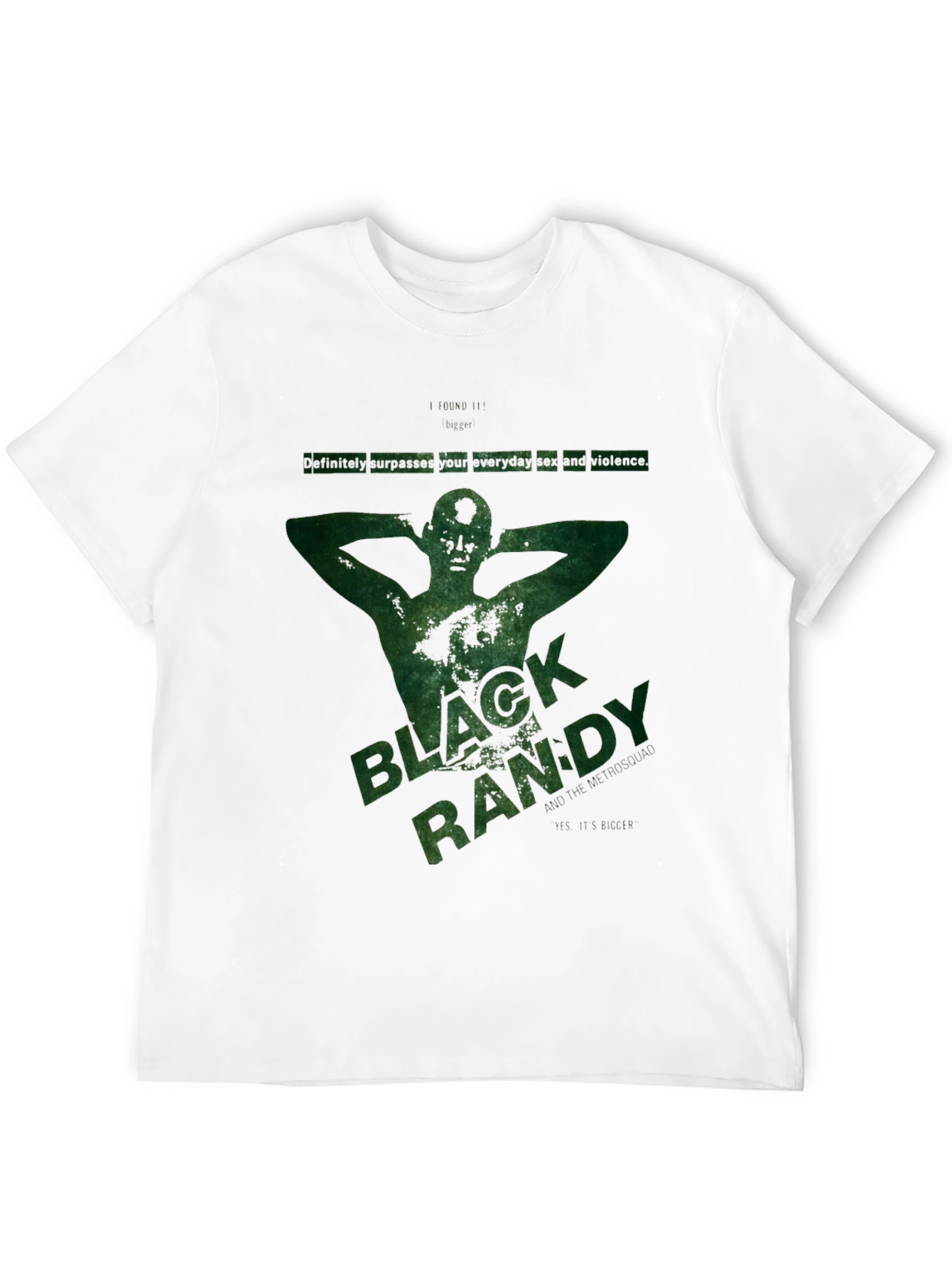 Black Randy Graphic T-Shirt - Dark Humor Tee