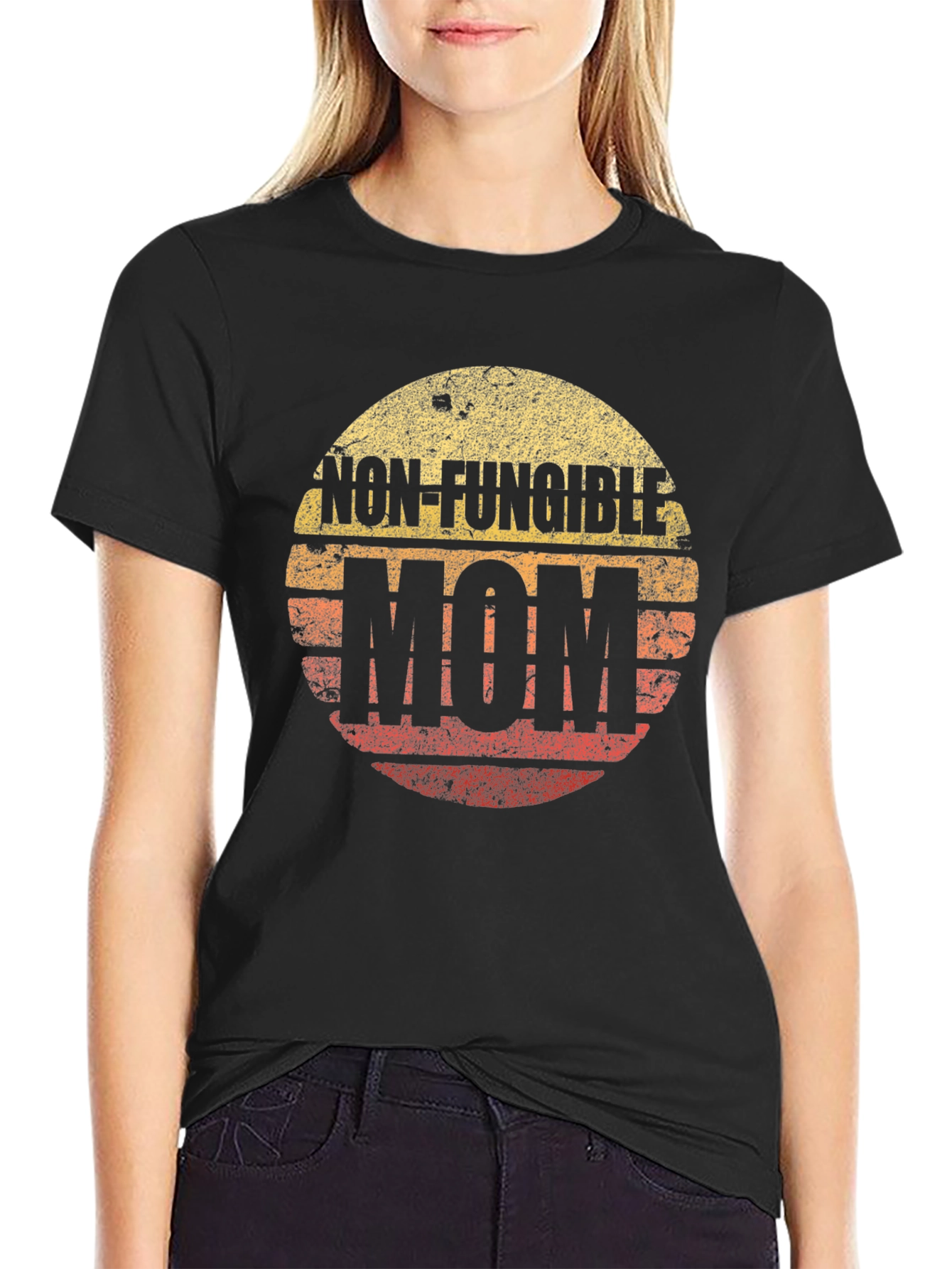 Non-Fungible Mom T-Shirt - Retro Style!