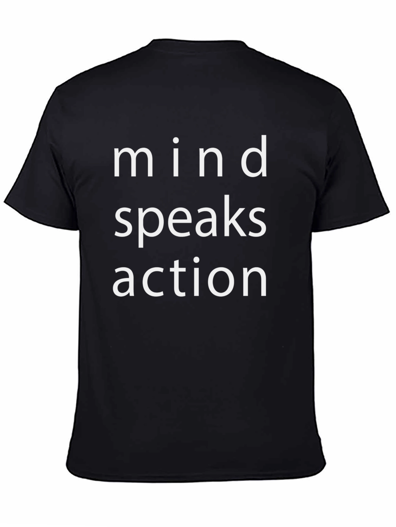 Mind Speaks Action Graphic T-Shirt - Unisex