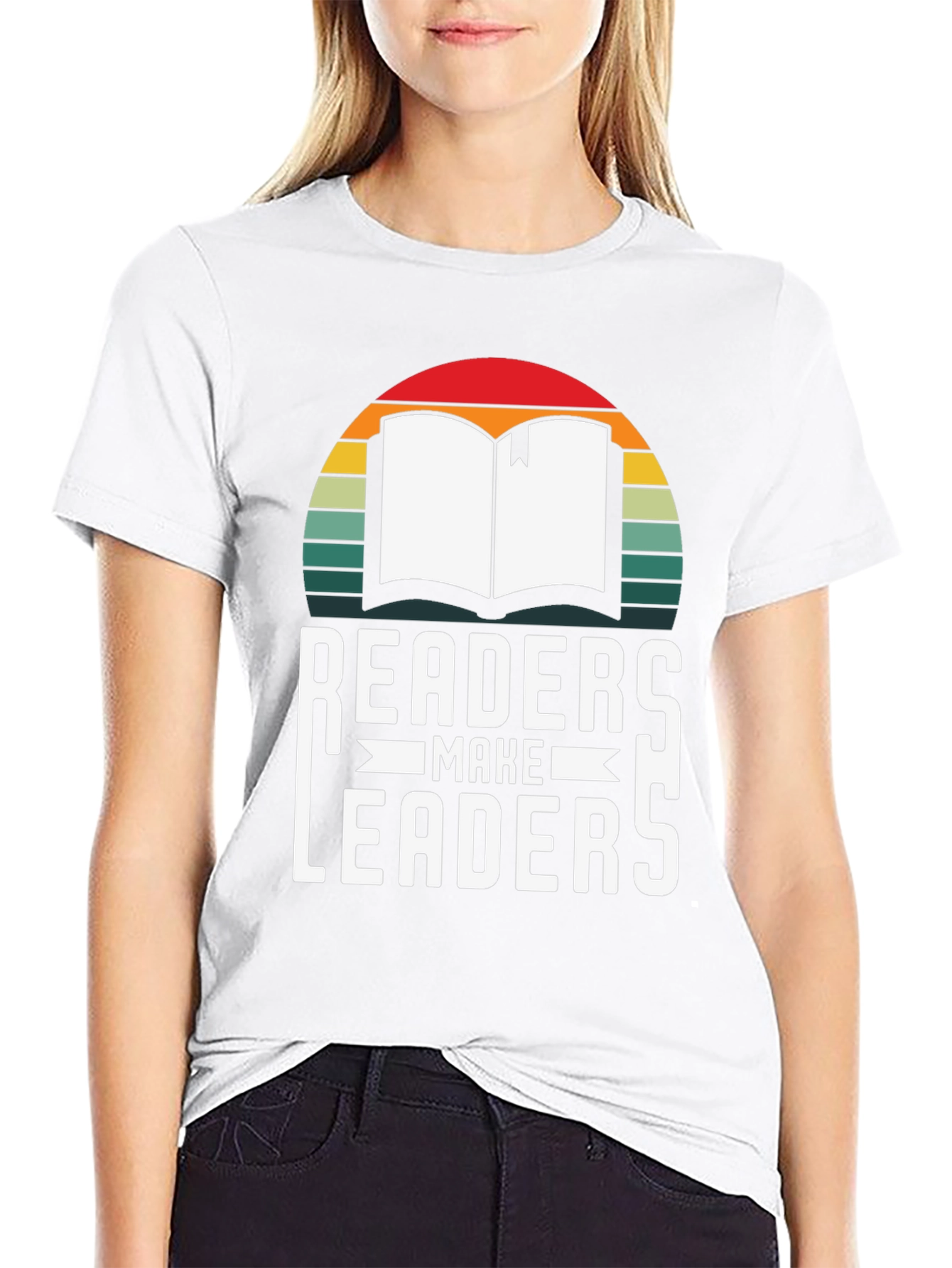 Readers Make Leaders Graphic Tee
