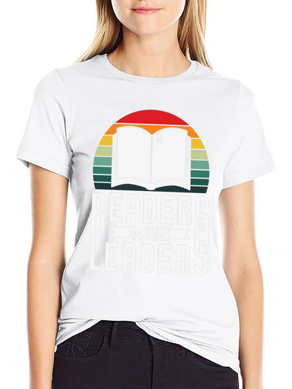 Readers Make Leaders Graphic Tee