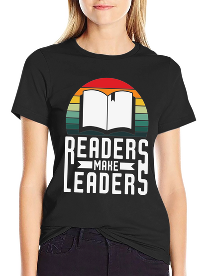 Readers Make Leaders Graphic Tee