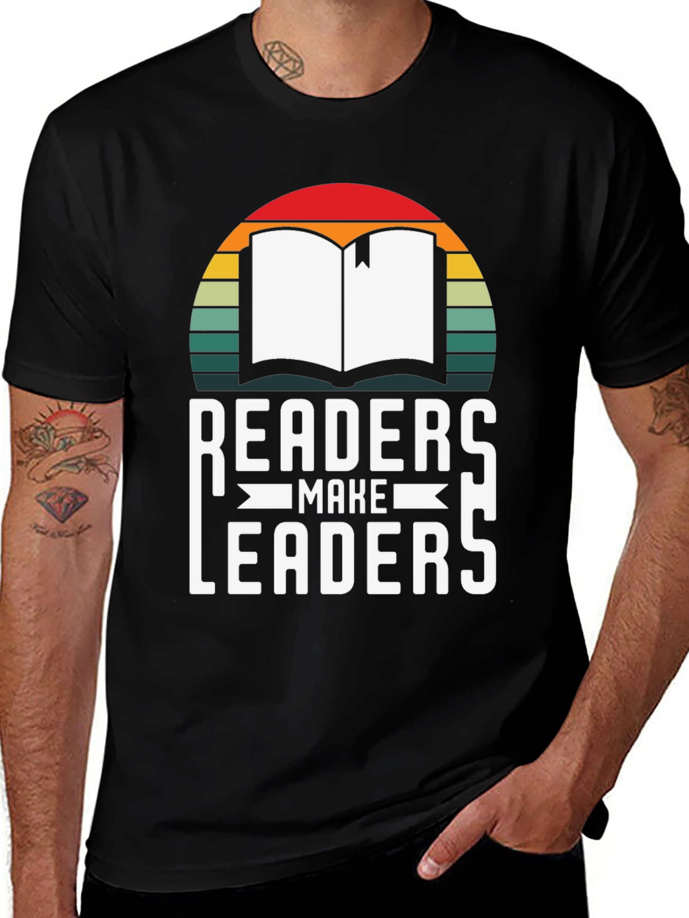Readers Make Leaders Graphic Tee