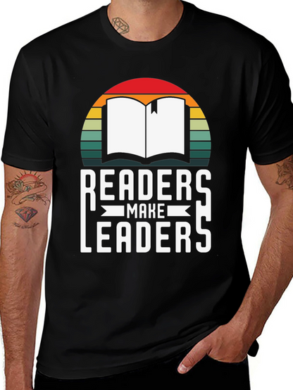 Readers Make Leaders Graphic Tee