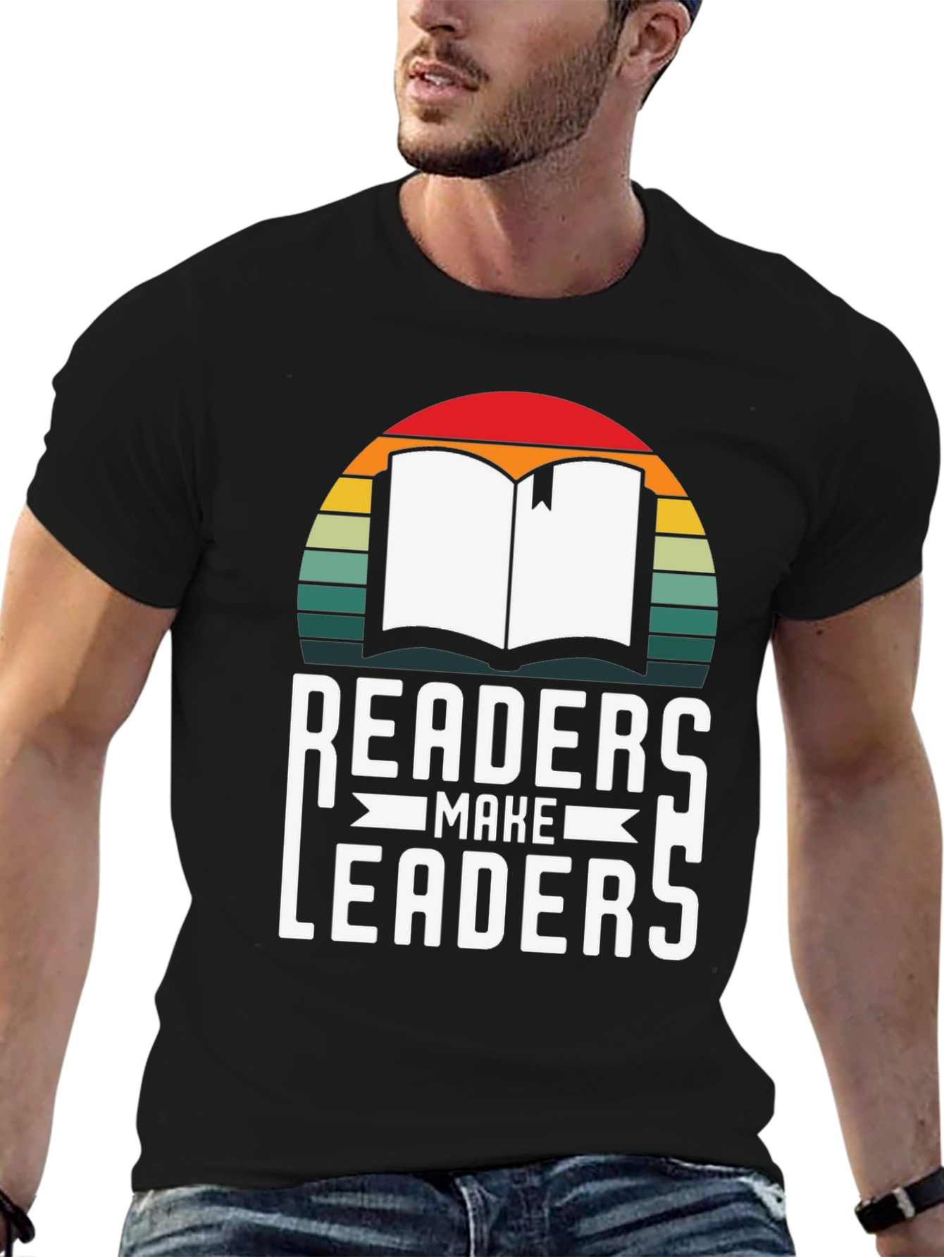 Readers Make Leaders Graphic Tee
