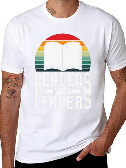 Readers Make Leaders Graphic Tee