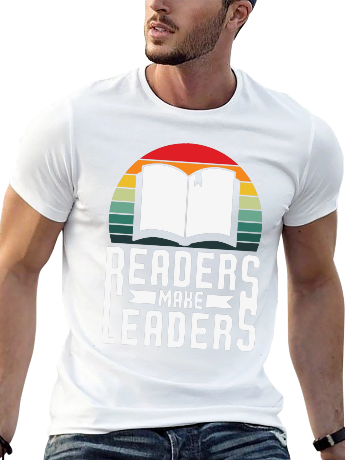 Readers Make Leaders Graphic Tee