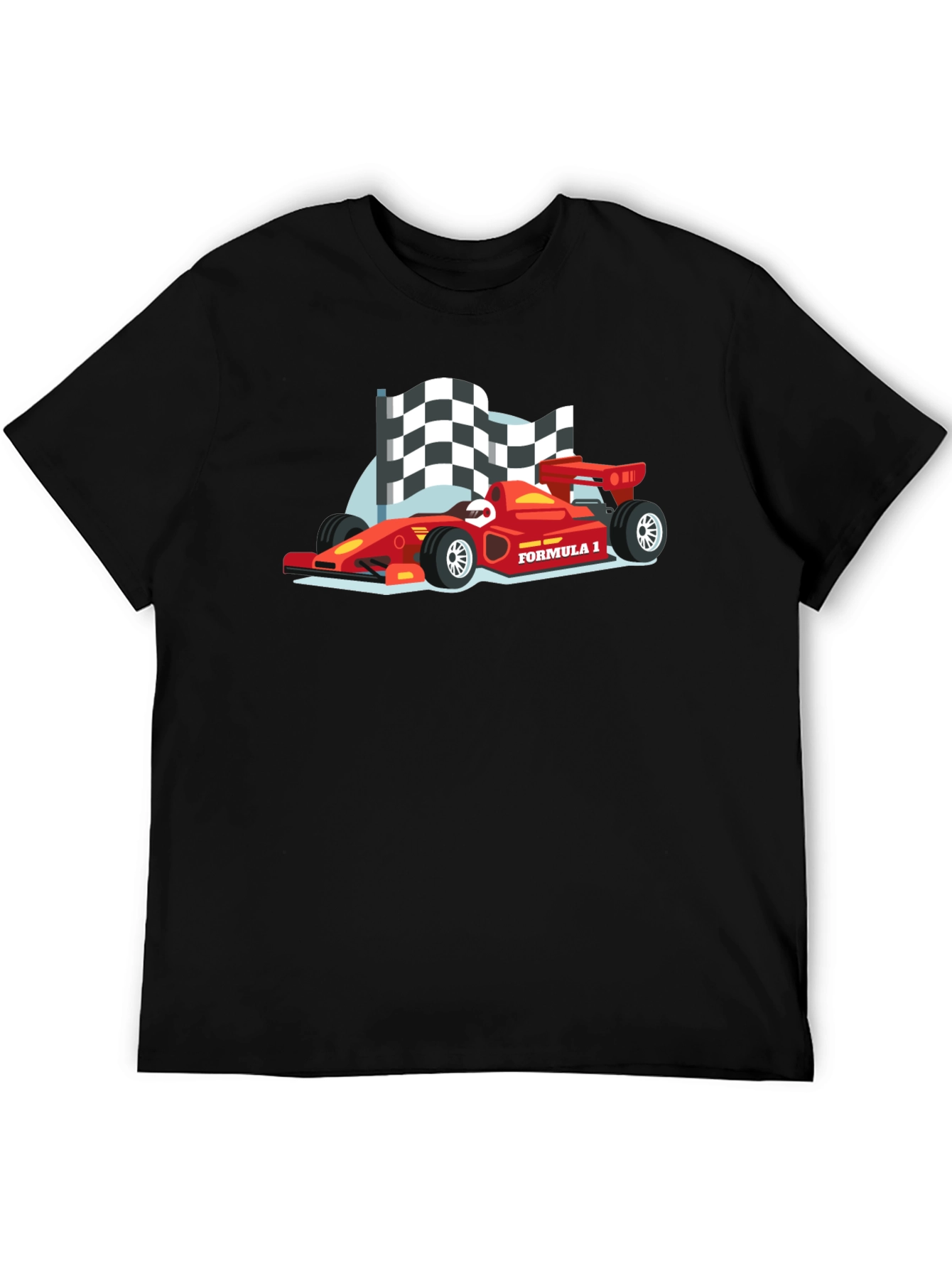Formula 1 Racing Fan T-Shirt - Black