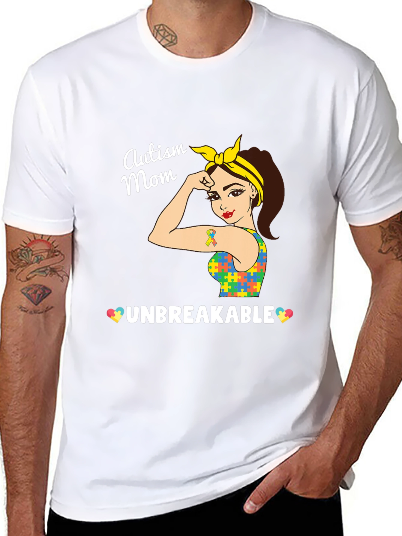 Autism Mom Unbreakable T-Shirt