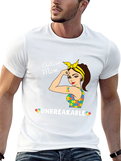 Autism Mom Unbreakable T-Shirt
