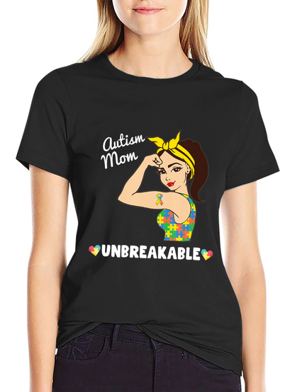 Autism Mom Unbreakable T-Shirt