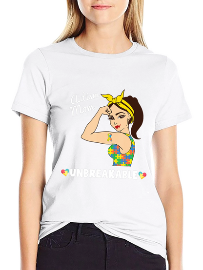 Autism Mom Unbreakable T-Shirt
