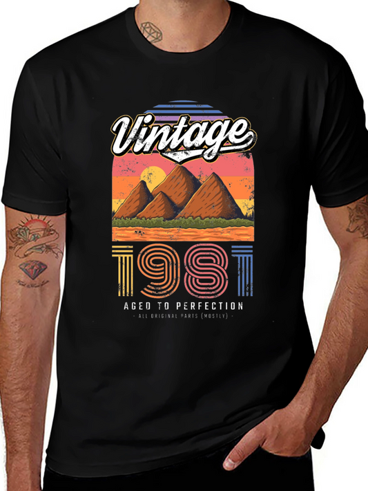 Vintage 1981 Aged To Perfection Graphic Tee