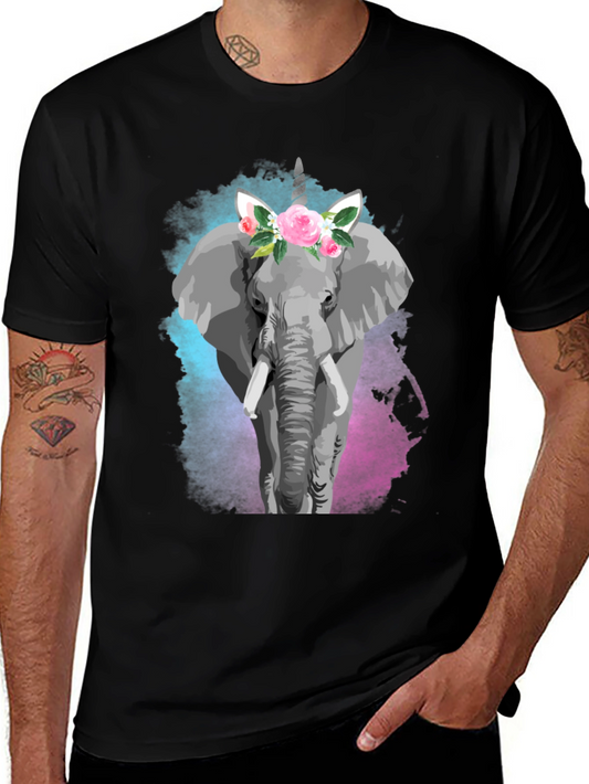 Elephant Unicorn Graphic Tee