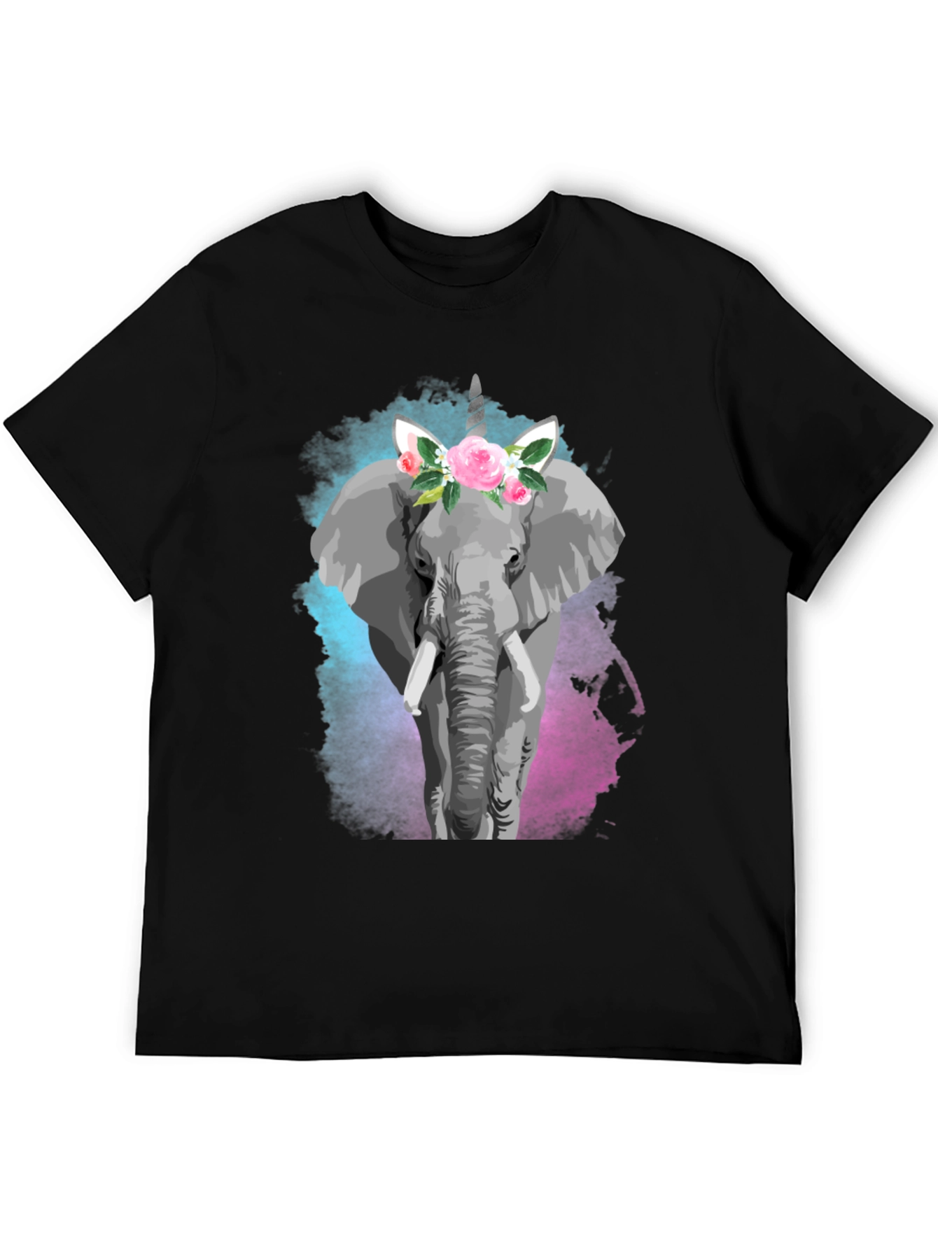 Elephant Unicorn Graphic Tee