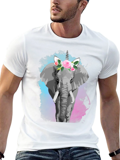 Elephant Unicorn Graphic Tee