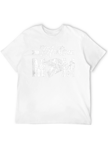Moto Mom Graphic Tee - Black Cotton Shirt