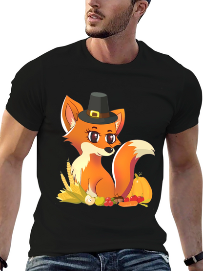 Thanksgiving Fox T-Shirt