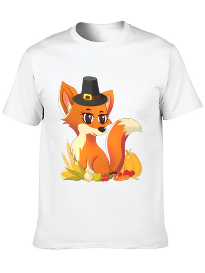 Thanksgiving Fox T-Shirt