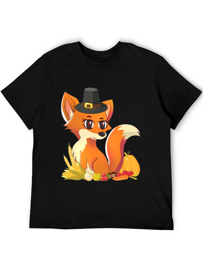Thanksgiving Fox T-Shirt