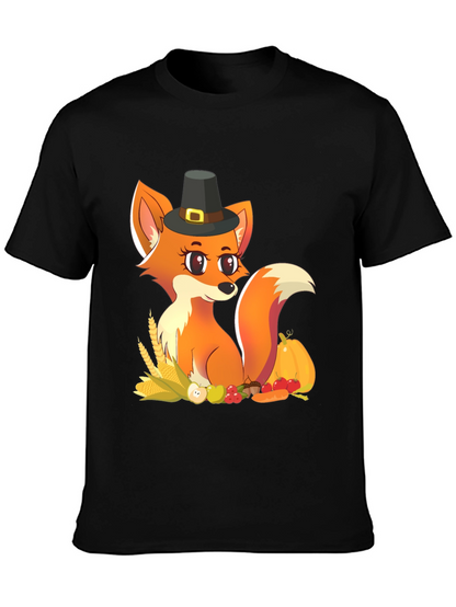 Thanksgiving Fox T-Shirt
