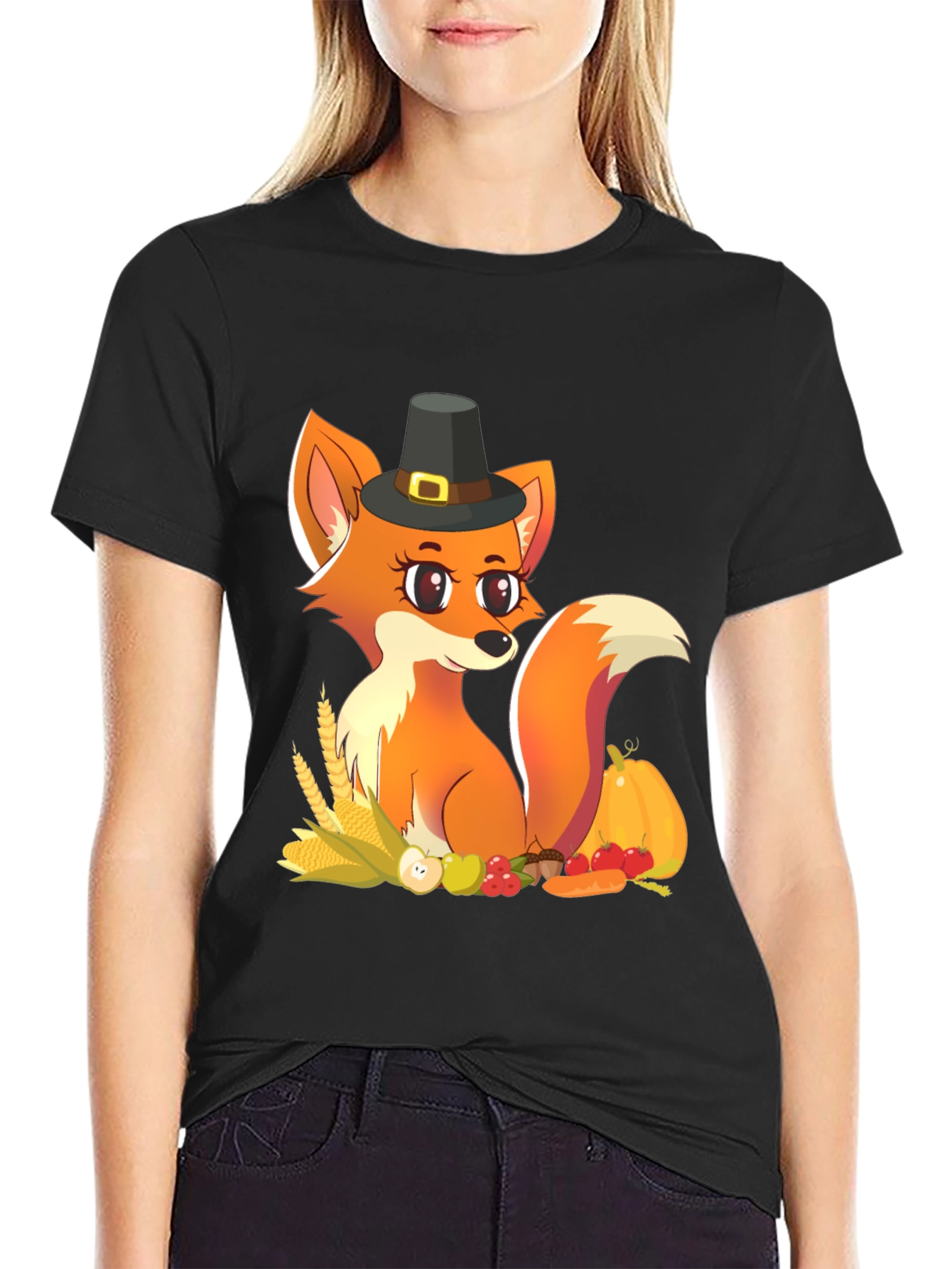 Thanksgiving Fox T-Shirt