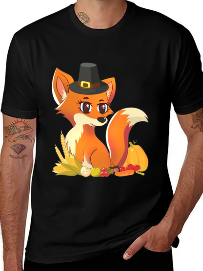 Thanksgiving Fox T-Shirt