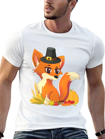 Thanksgiving Fox T-Shirt