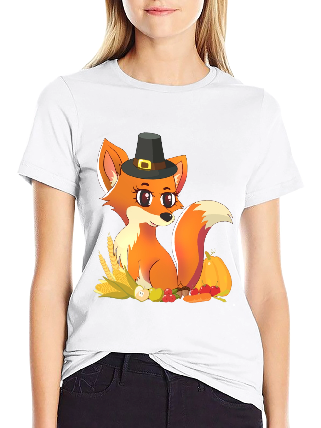 Thanksgiving Fox T-Shirt