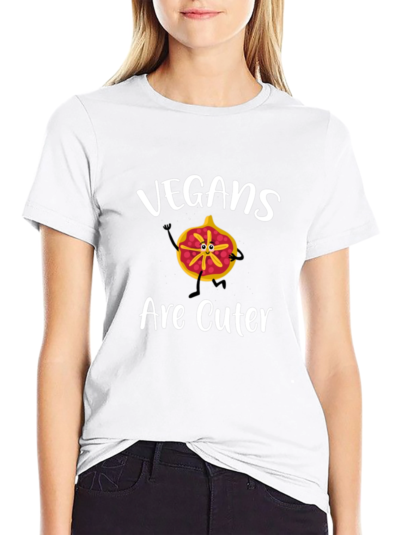Vegans Are Cuter Graphic Tee